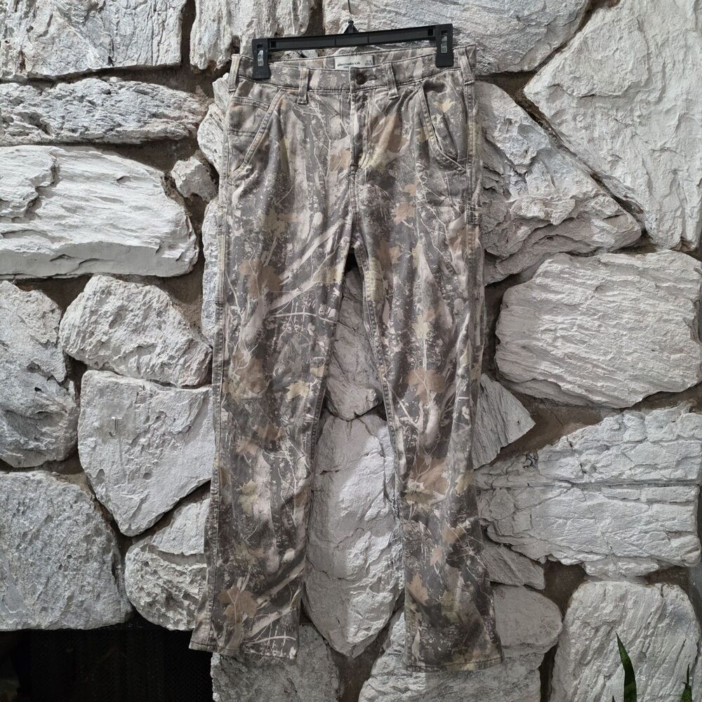 Abercrombie & Fitch Kids Camo Pants Girls Size 13/14